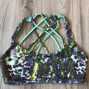 Free to be wild Lululemon sports bra